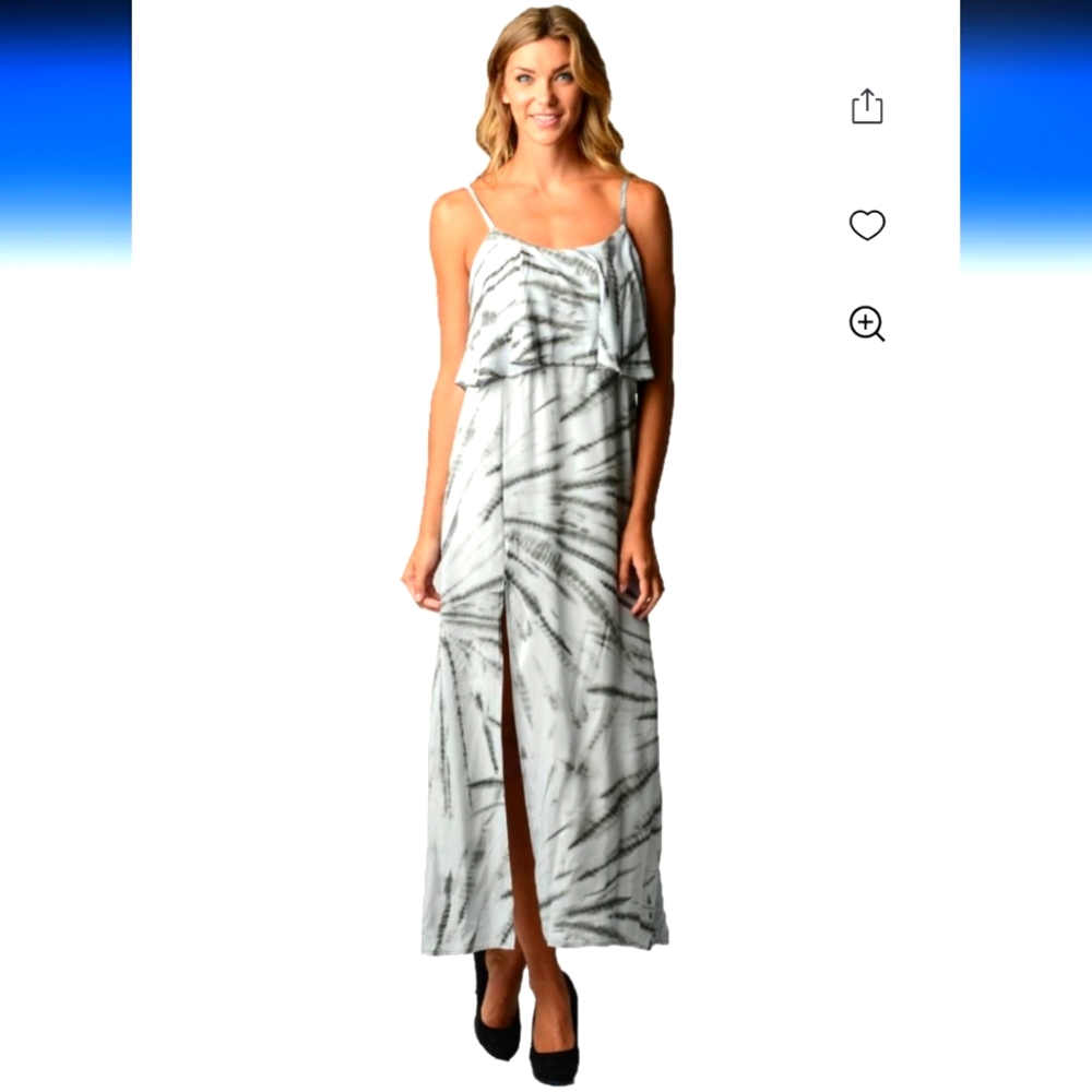 Urban Love Women's M Tie-dye Maxi Dress